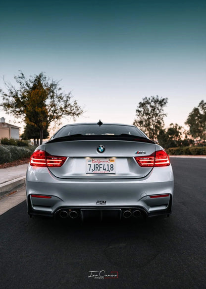 BMW F82 M4 Carbon Fiber PSM Style Trunk Decklid Spoiler