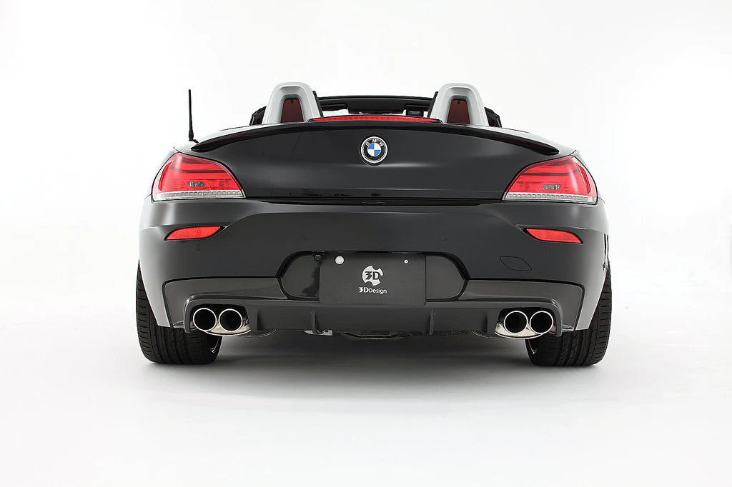 BMW E89 Z4 3D Design M-Sport Carbon Fiber Rear Diffuser