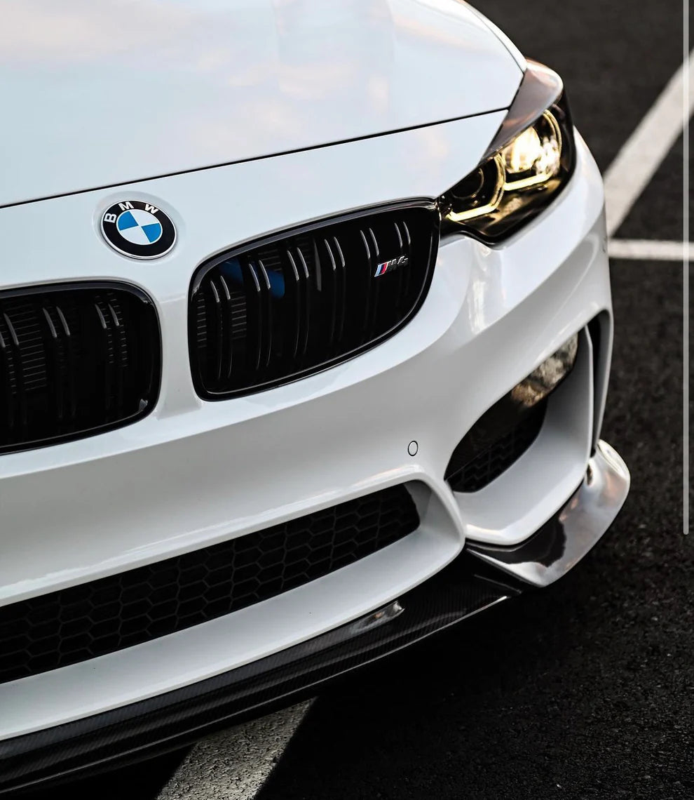 BMW F80 M3 & F82/F83 M4 VR Style Carbon Fiber Front Lip