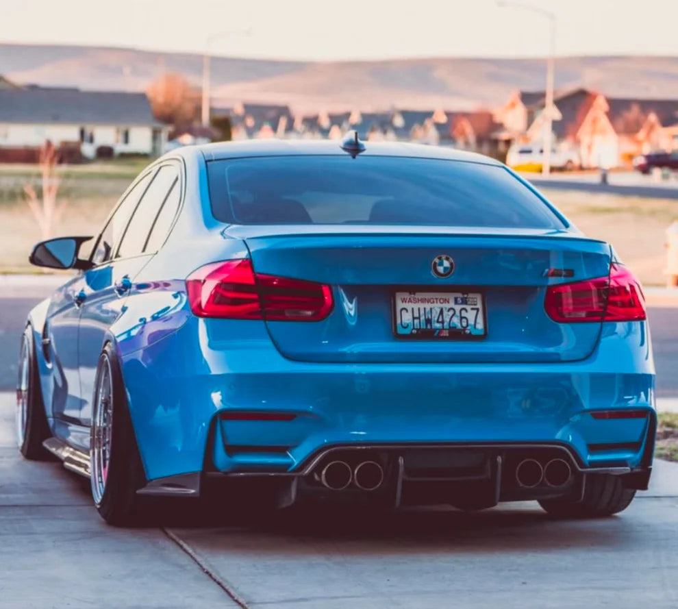 BMW F80 M3 PSM Style Rear Carbon Fiber Diffuser