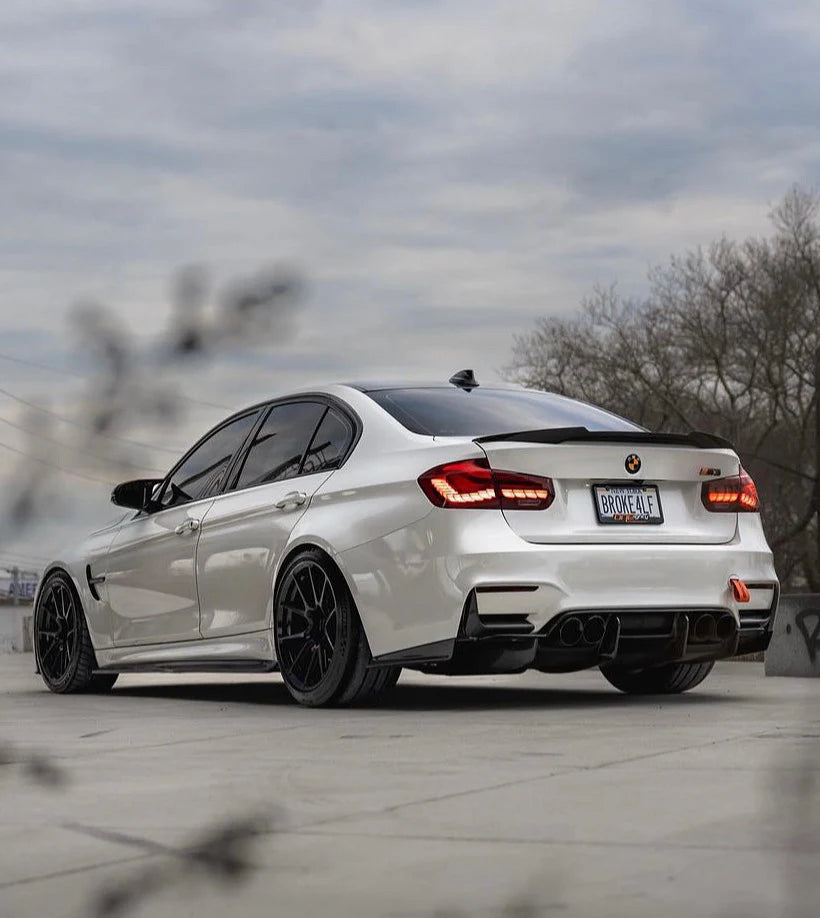 BMW F80 M3 PSM Style Rear Carbon Fiber Diffuser