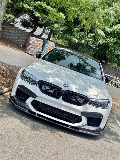 BMW F90 M5 3D Style Carbon Fiber Front Lip