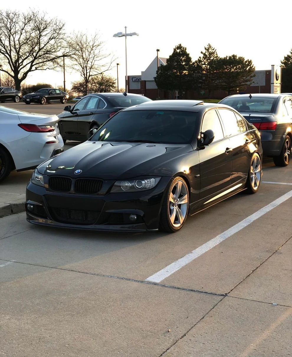 BMW E90 3-Series AK Style Carbon Fiber Lip