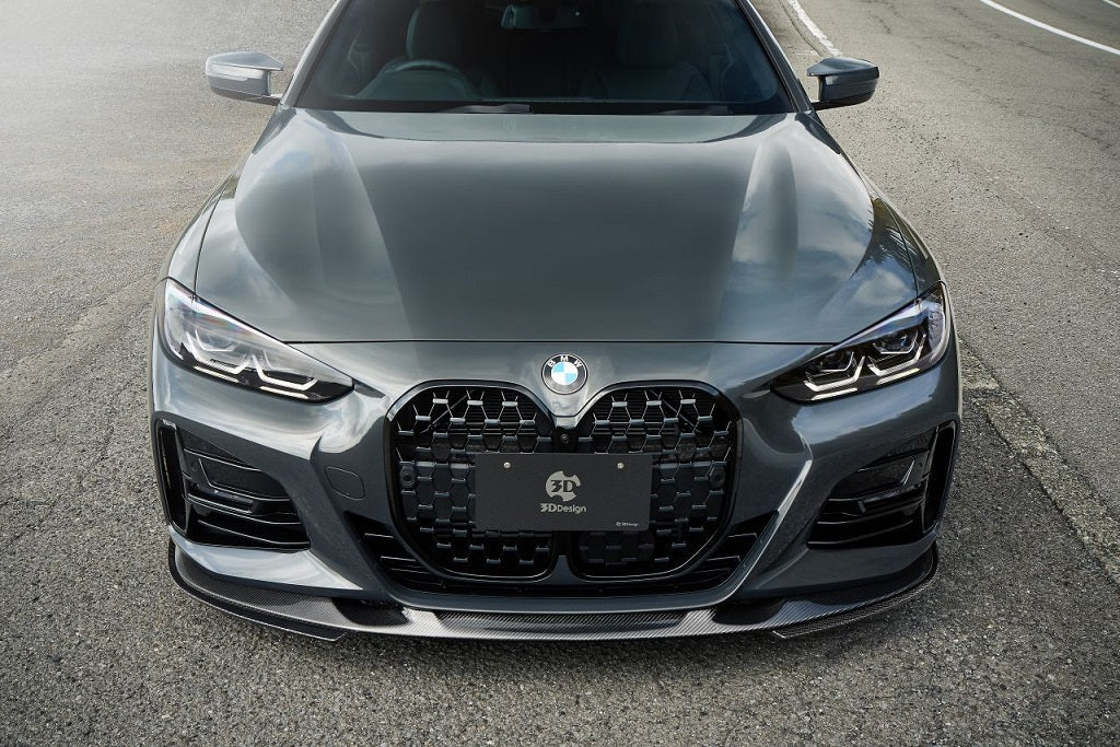 BMW G22 / G23 4-Series 3D Design M-Sport Carbon Fiber Front Lip