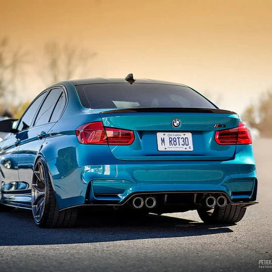 BMW F80 M3 & F82/F83 M4 3D Design Type 1 Dry Carbon Fiber Rear Diffuse ...