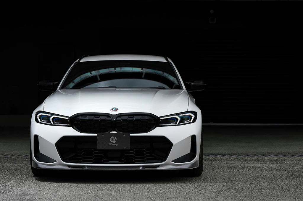 BMW G20 / G21 3-Series LCI 3D Design M-Sport Carbon Fiber Front Lip