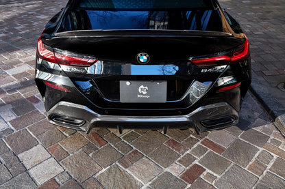 BMW G16 8-Series Gran Coupe 3D Design Carbon Fiber Rear Diffuser