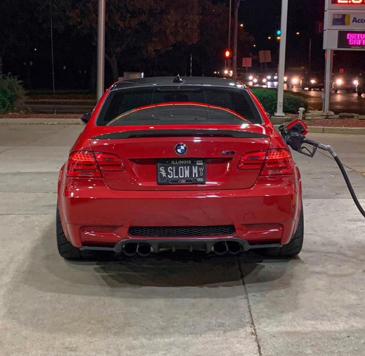 BMW E92 M3 H Style Carbon Fiber Diffuser