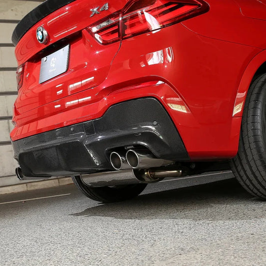 BMW F26 X4 3D Design M-Sport Carbon Fiber Rear Diffuser