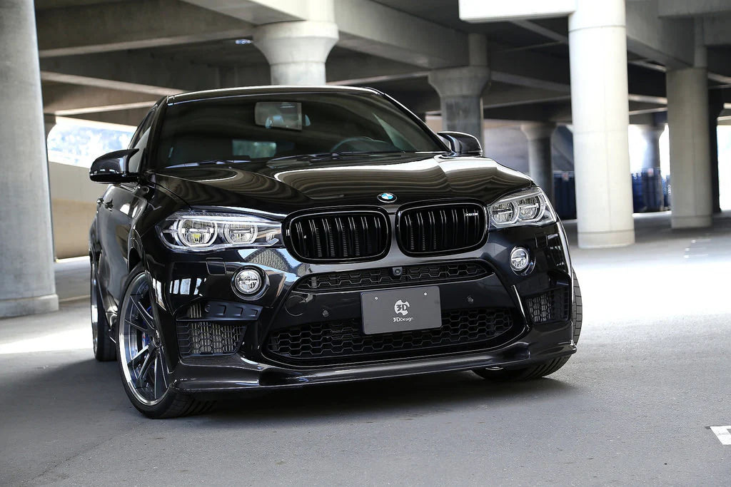 BMW F86 X6M 3D Design Carbon Fiber Front Lip