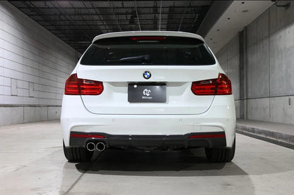 BMW F30 / F31 3-Series 3D Design 4 Tip M-Sport Carbon Rear Diffuser