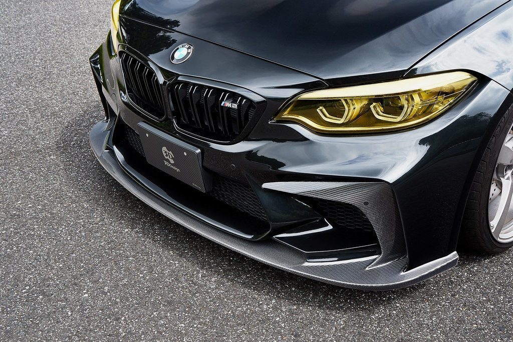 BMW F87 M2 S55 3D Design Carbon Fiber Front Bumper