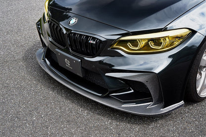 BMW F87 M2 S55 3D Design Carbon Fiber Front Bumper