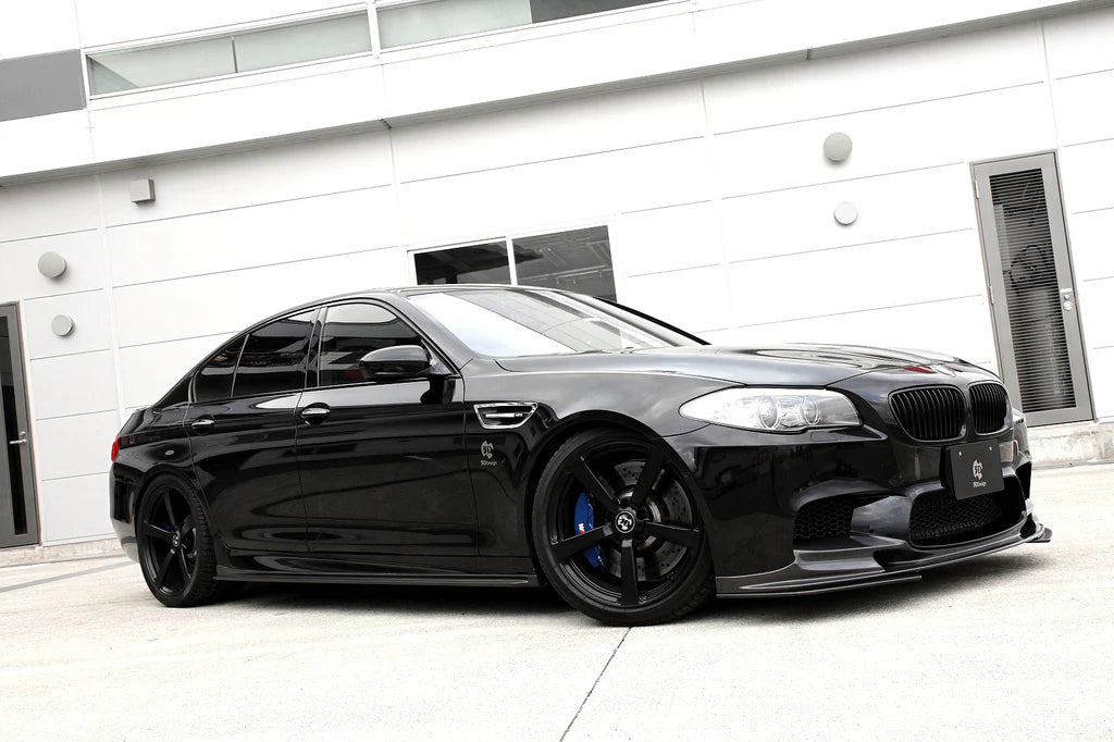 BMW F10 M5 3D Design Carbon Fiber Front Lip & Lower Splitter Set