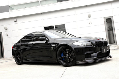BMW F10 M5 3D Design Carbon Fiber Front Lip & Lower Splitter Set