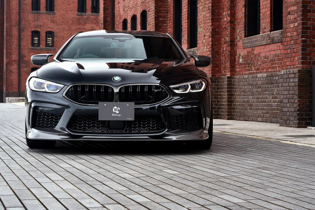 BMW F91 / F92 / F93 M8 3D Design Carbon Fiber Front Lip