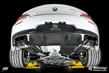 BMW E89 Z4 3D Design M-Sport Carbon Fiber Rear Diffuser