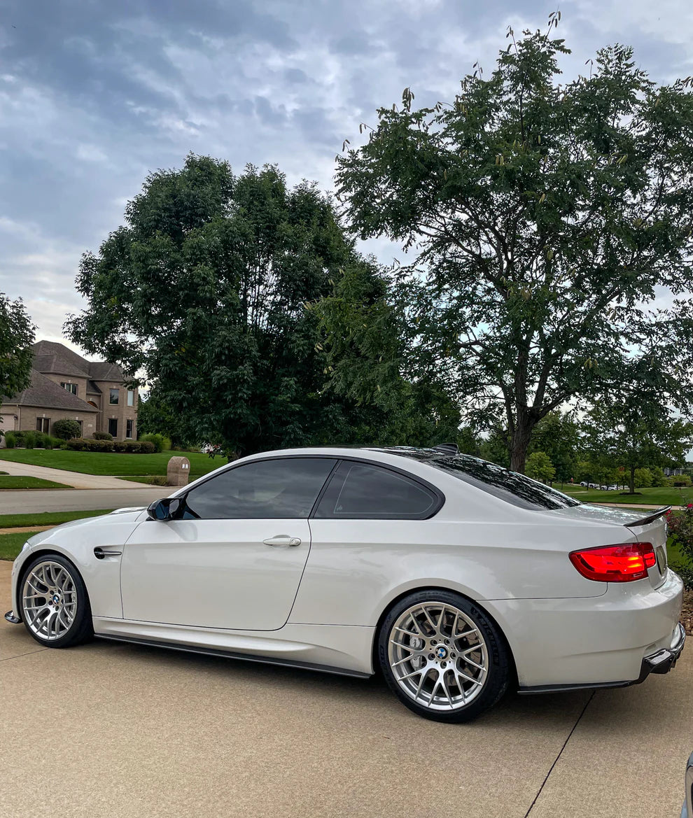 BMW E92 & E93 M3 ES Style Carbon Fiber Side Skirt Extensions