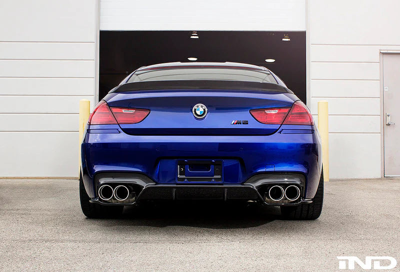 BMW F06 / F12 / F13 M6 3D Design Carbon Fiber Rear Under Splitter Set