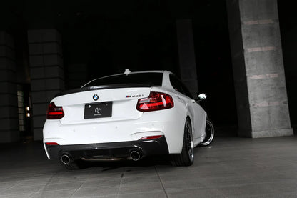 BMW F22 2-Series 3D Design Carbon Fiber Trunk Spoiler