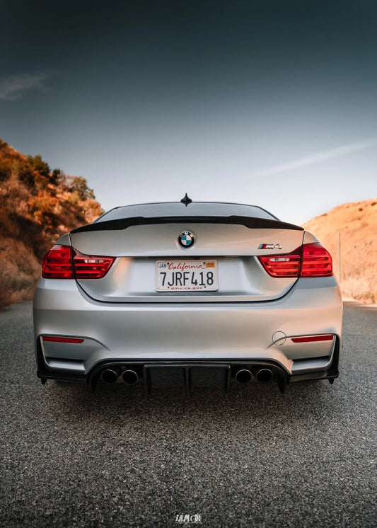 BMW F82 M4 Carbon Fiber M Performance Style Spoiler
