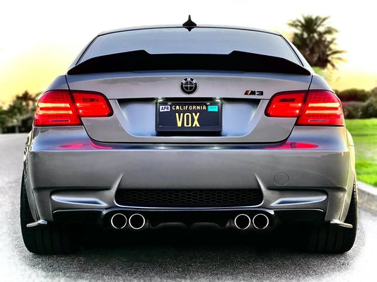 BMW E92 & E93 M3 Carbon Fiber Trunk Spoiler PSM Style