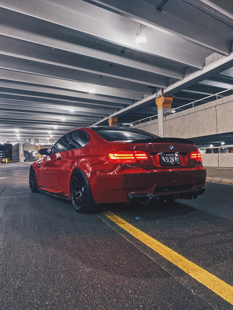 BMW E92 & E93 M3 GTS-V Style Carbon Fiber Rear Diffuser