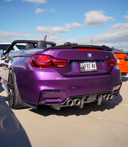 BMW F83 M4 PSM Style Rear Carbon Fiber Diffuser