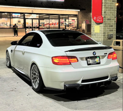 BMW E92 & E93 M3 GTS-V Style Carbon Fiber Rear Diffuser