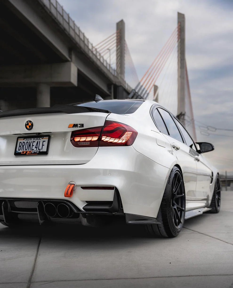 BMW F80 M3 PSM Style Rear Carbon Fiber Diffuser