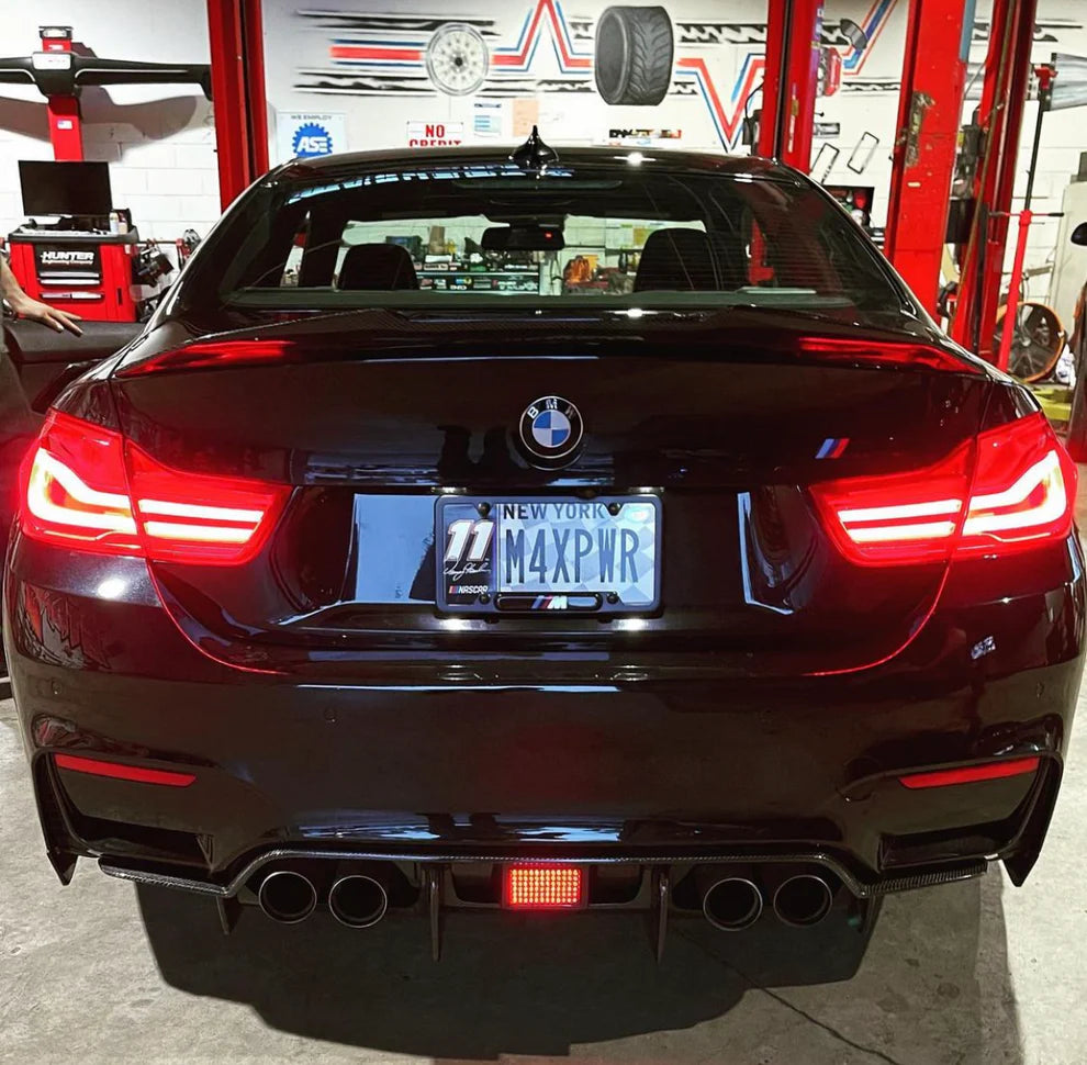 BMW F82 M4 PSM Style Rear Carbon Fiber Diffuser