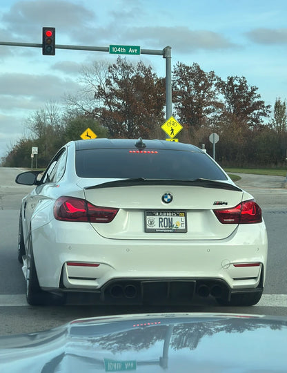 BMW F82 M4 V2 Carbon Fiber Spoiler