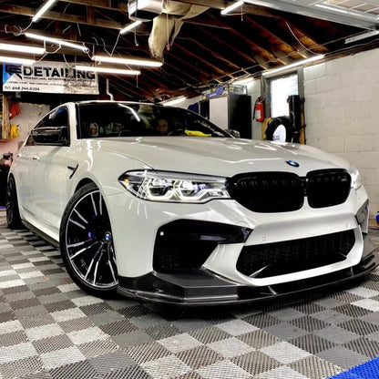 BMW F90 M5 3D Style Carbon Fiber Front Lip