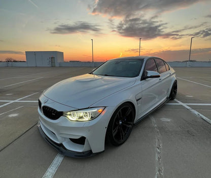 BMW F80 M3 & F82/F83 M4 V Style Carbon Fiber Front Lip