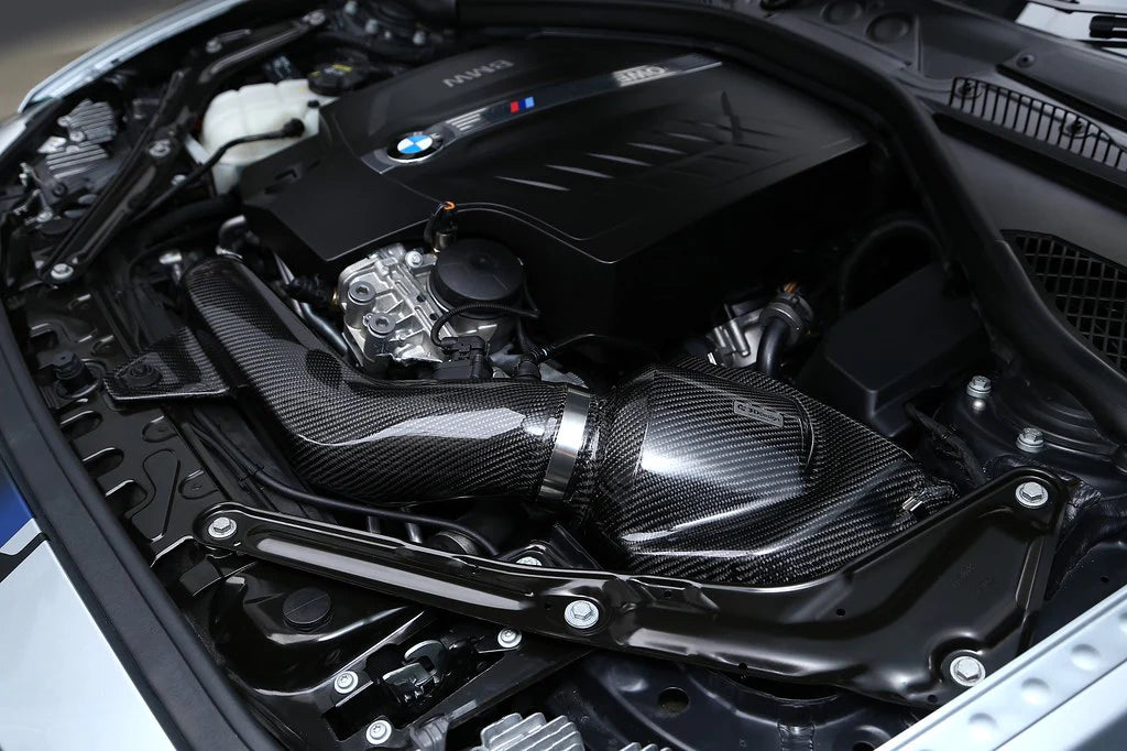 BMW F80 M3 & F82/F83 M4 & F87 M2 & 1 & 2-Series S55/N55 & 3D Design High Flow Carbon Fiber Intake