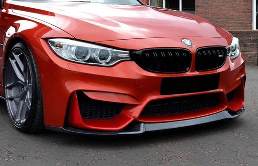 BMW F80 M3 & F82/F83 M4 Carbon Fiber Front Lip Splitter CS Style