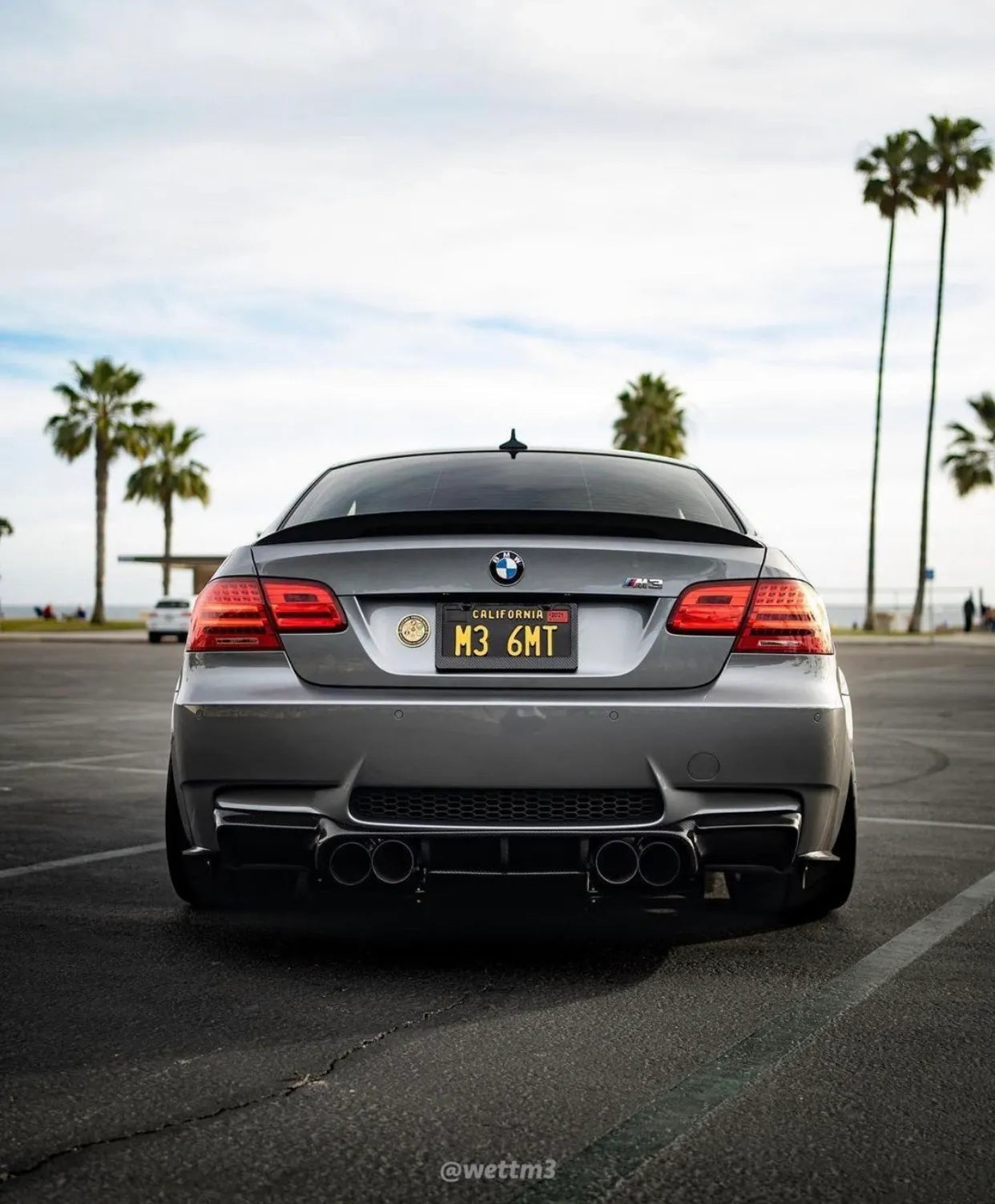 BMW E92 & E93 M3 Carbon Fiber Rear Diffuser GS Style