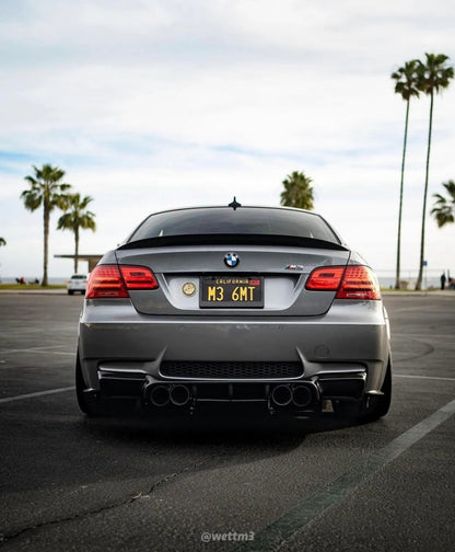 BMW E92 & E93 M3 Carbon Fiber Rear Diffuser GS Style