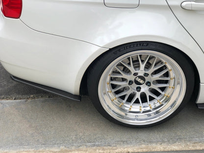 BMW E90, E92 & E93 M3 Carbon Fiber Rear Bumper Splitter Spats