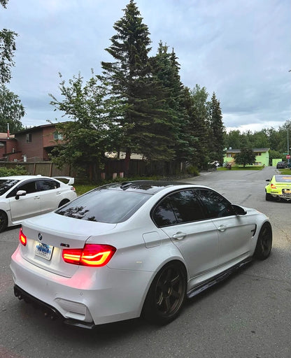 BMW F80 M3 Carbon Fiber Side Skirts PSM Style