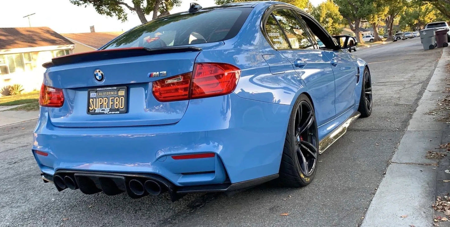 BMW F80 M3 Carbon Fiber Side Skirts PSM Style
