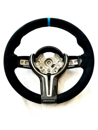 BMW F80 M3 & F82/F83 M4 M Performance Alcantara Steering Wheel