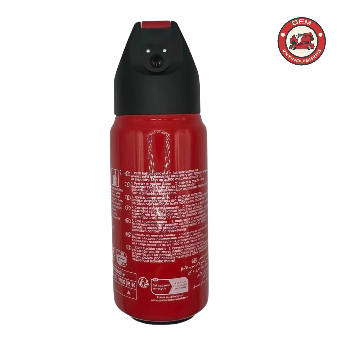 Porsche Gloria OEM Fire Extinguisher Bare Replacement