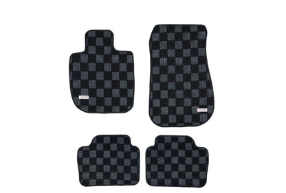 BMW G80 M3 & G20 3-Series P2M Checkered Race Car Flag Floor Mats