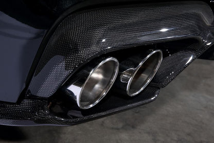 BMW F06 / F12 / F13 M6 3D Design Carbon Fiber Rear Under Splitter Set