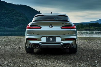 X4m Rear End BMW F98 X4M 3D Design Pre-LCI Carbon Fiber Rear Diffuser – M3Parts