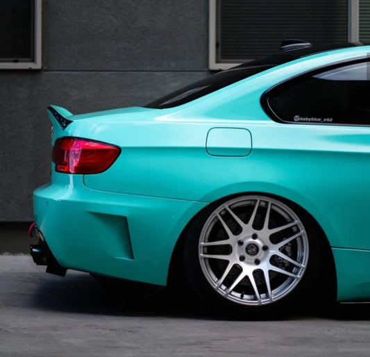 BMW E92 3-Series V3 Vented Rear Bumper Dual & Single Sided