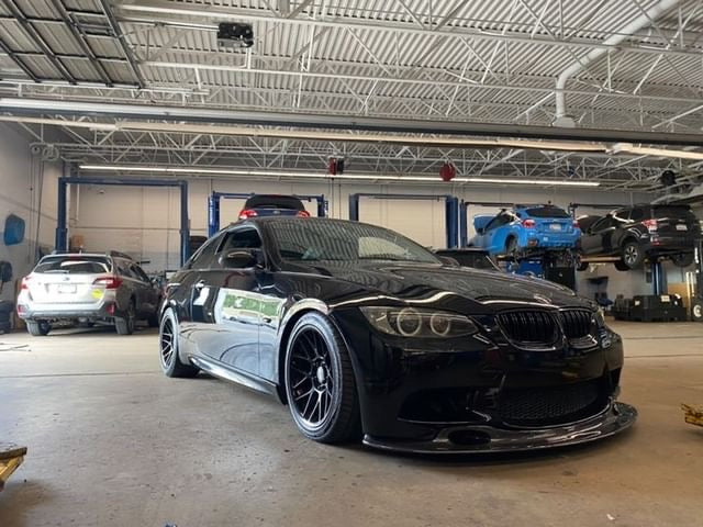 BMW E90 & E92 3-Series M3 Replica GT4 Carbon Fiber Lip