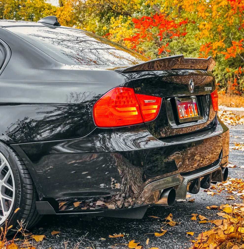 BMW E9X 3-Series Carbon Fiber V2 Spoiler