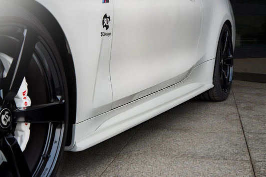 BMW G22 / G23 4-Series 3D Design M-Sport Side Skirt Set